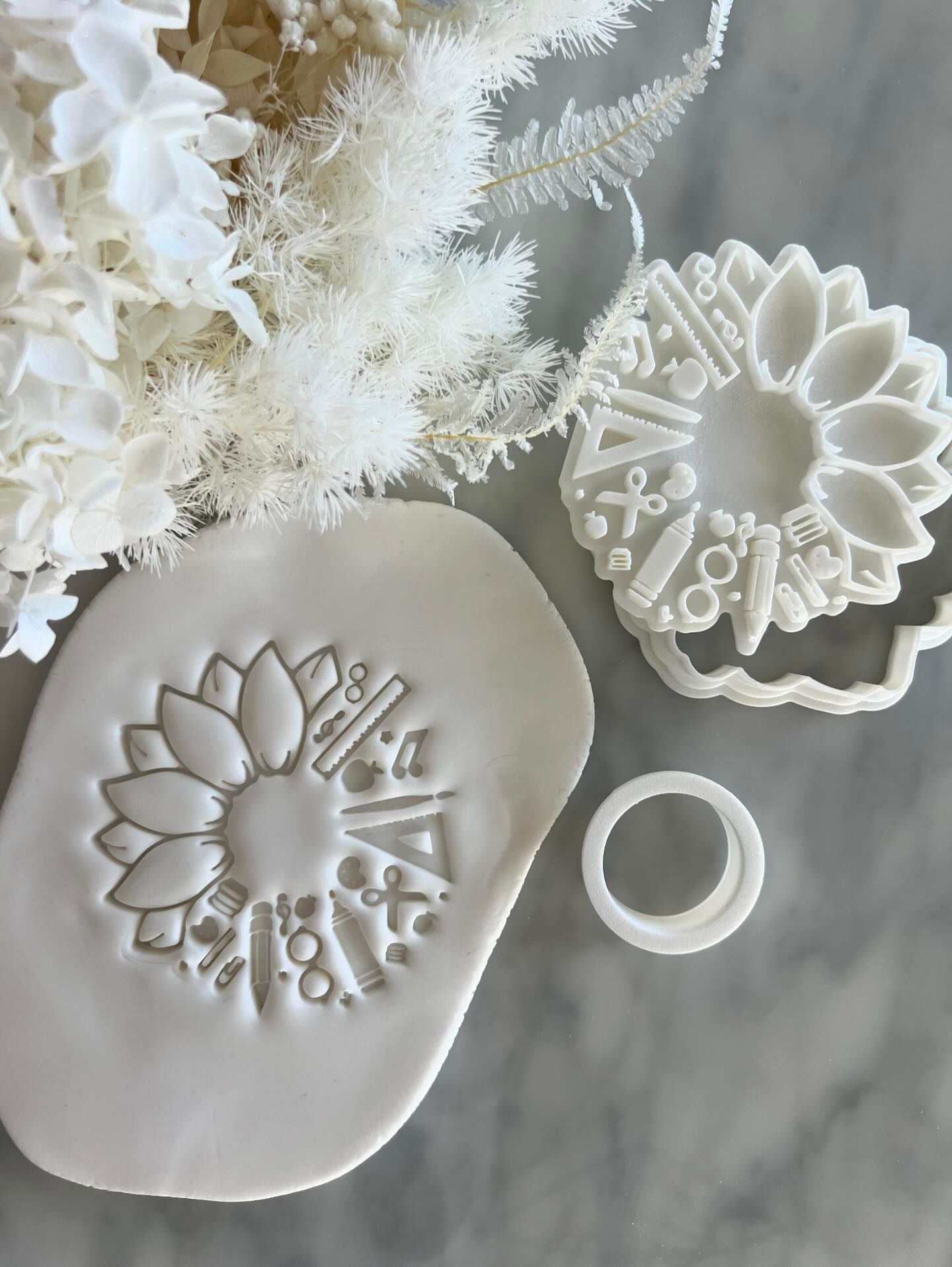Embossed Educators Day w/ Cutter