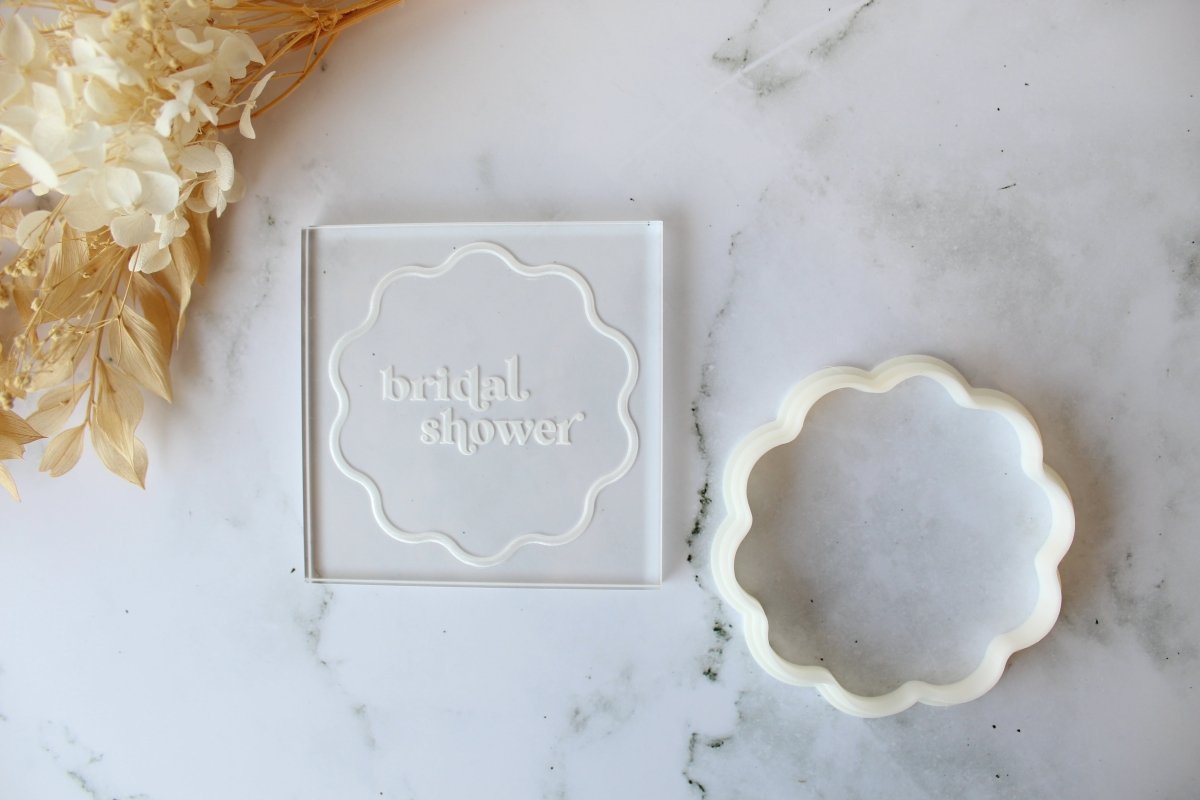 'Bridal Shower' w/ Wavy Circle Cutter - Engrav3D