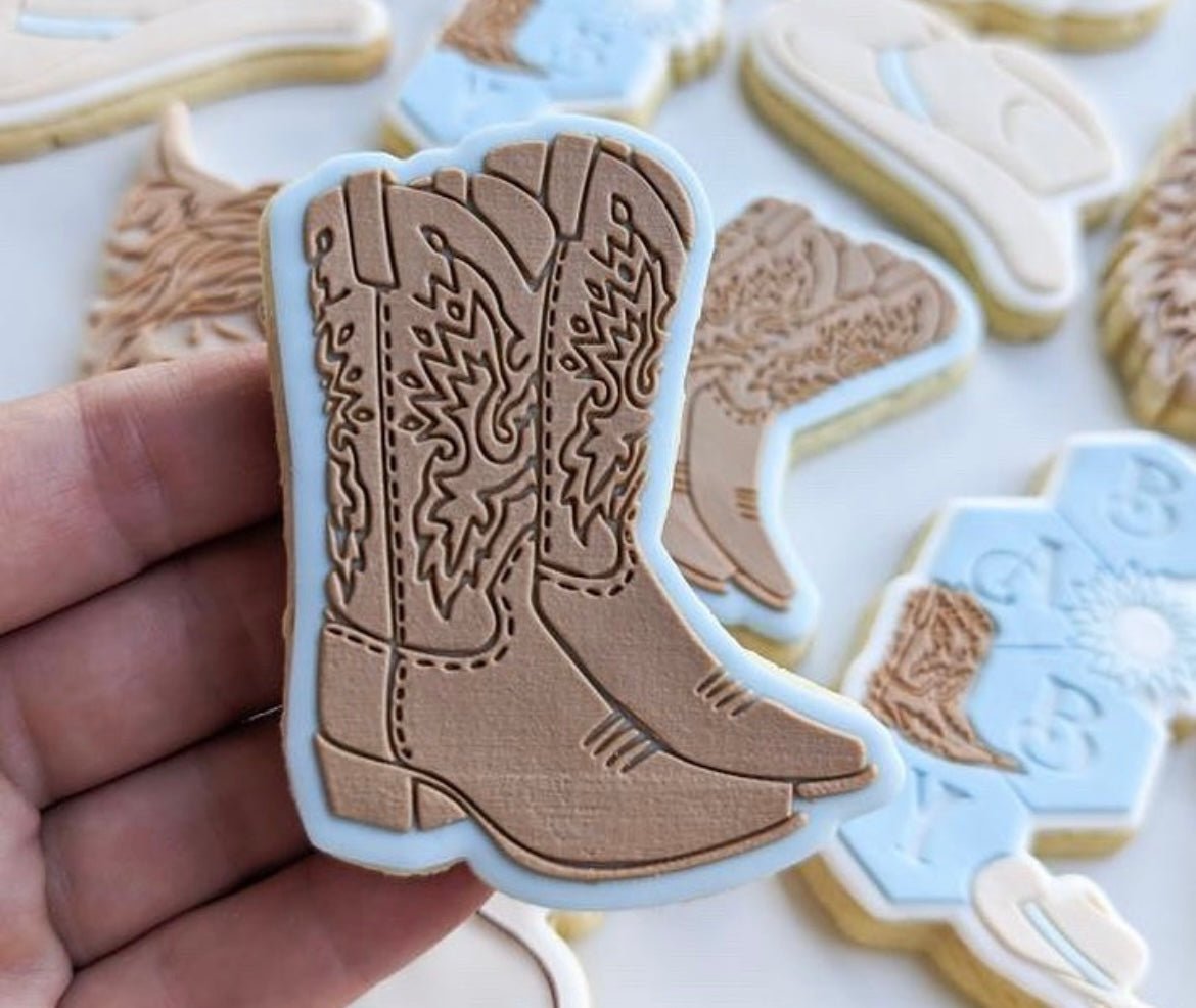 Cowgirl Boots w/ Cutter - Engrav3D