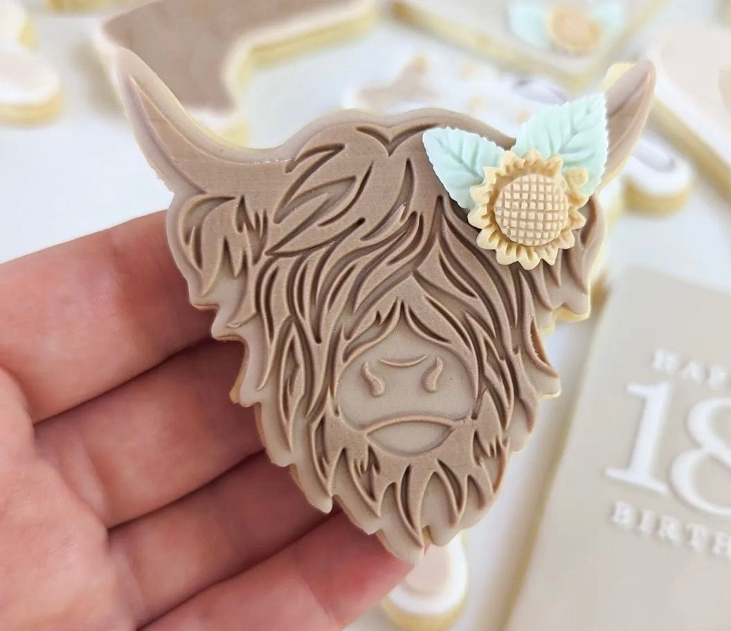 Highland Cow /w cutter - Engrav3D